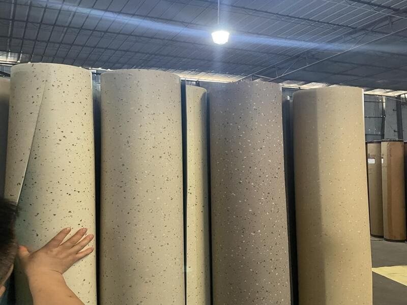 pvc wall coverings hospital corridor installation